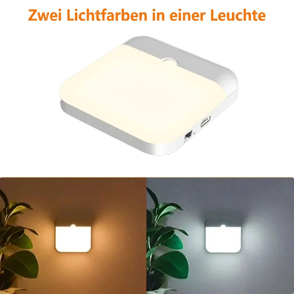 Zwei Lichtfarben auf Deutsch